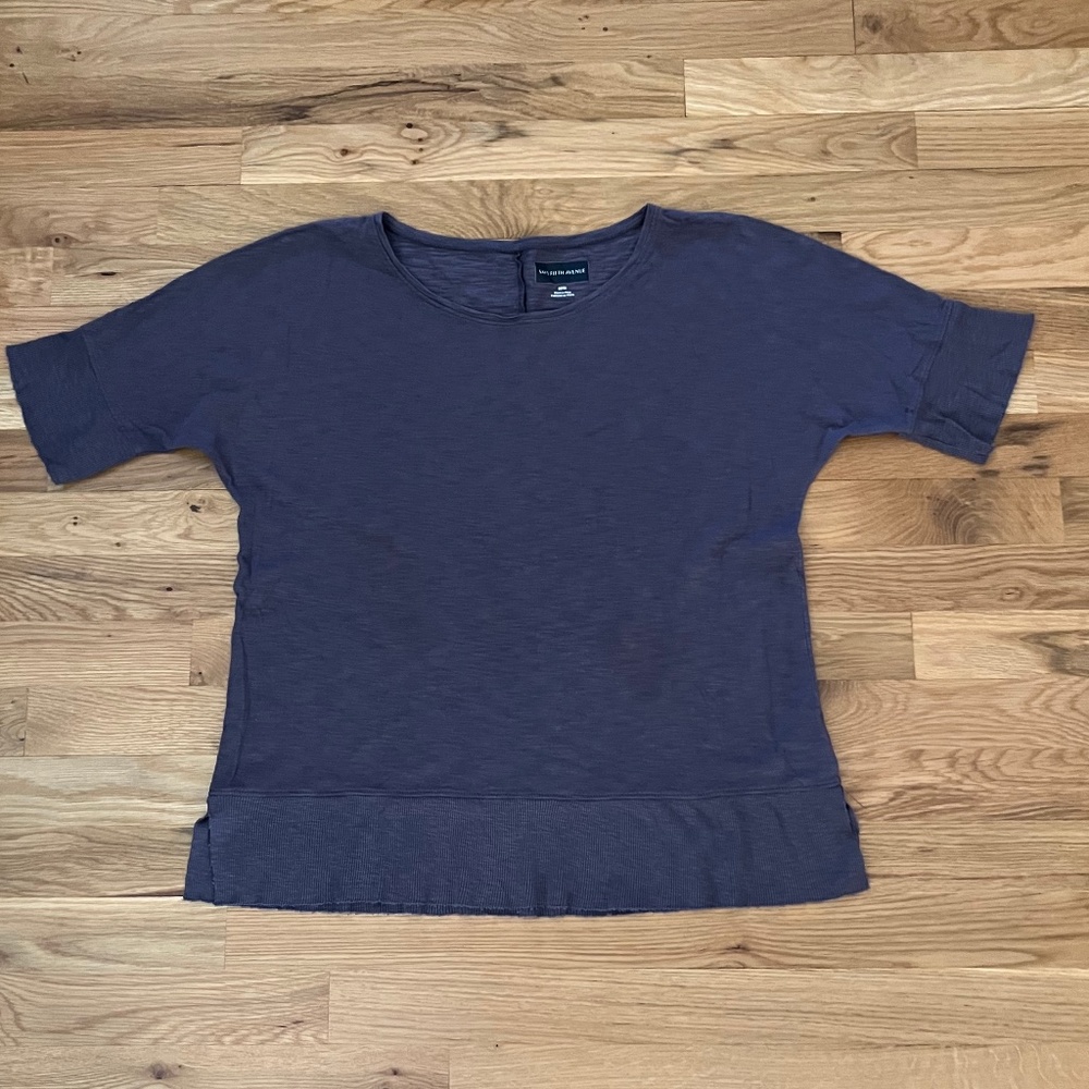 Saks Fifth Ave purple lightweight sweater medium
